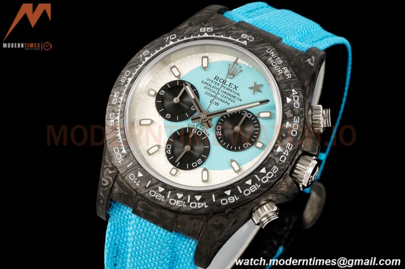 Rolex - Daytona 40mm Crescent Tiffany Blue FC/NY White/Black DIWF A7750
