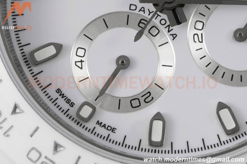 Rolex - Daytona 40mm Pure White FC/NY Wht/Cer/Wht DIWF A7750