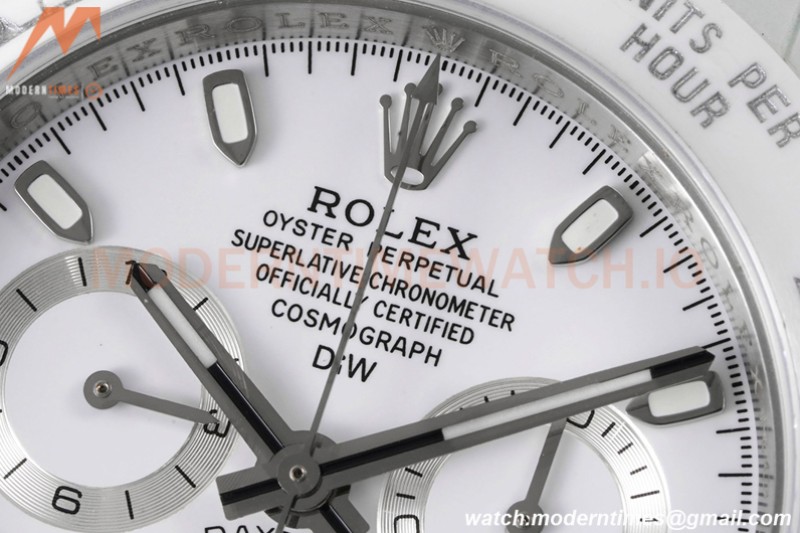 Rolex - Daytona 40mm Pure White FC/NY Wht/Cer/Wht DIWF A7750