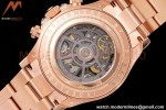Rolex - Daytona Blaken 40mm CER 904L RG/RG Rainbow Diamond Skeleton GETF SA4130