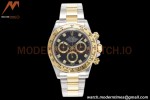 Rolex - Daytona 116503 40mm 904L YG/SS Blk/Gold/Diam King SH4130