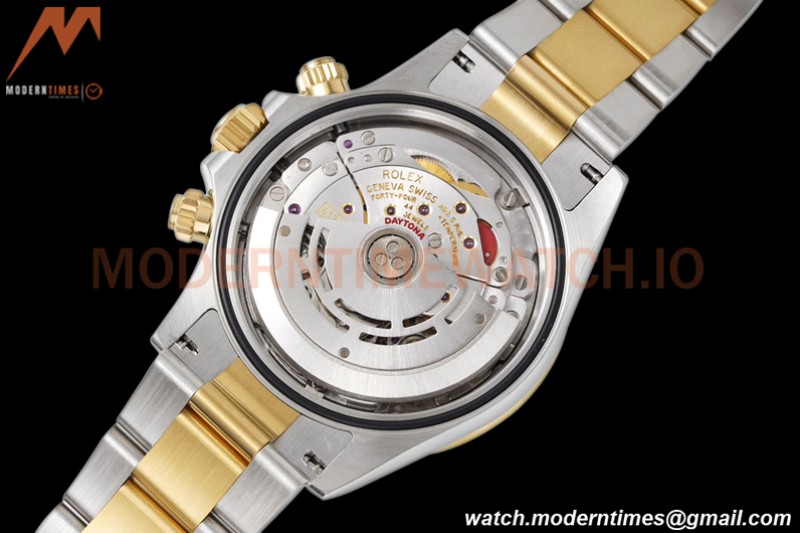 Rolex - Daytona 116503 40mm 904L YG/SS Blk/Gold/Diam King SH4130