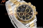 Rolex - Daytona 116503 40mm 904L YG/SS Blk/Gold/Diam King SH4130