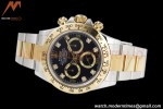 Rolex - Daytona 116503 40mm 904L YG/SS Blk/Gold/Diam King SH4130