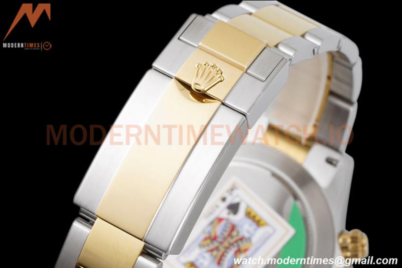 Rolex - Daytona 116503 40mm 904L YG/SS Gold/Stk King SH4130