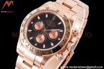 Rolex - Daytona 116505 40mm 904L RG/RG Blk/RG/Stk King SH4130