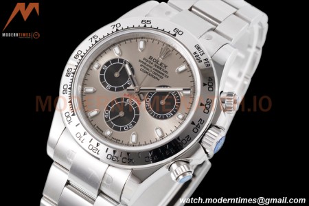 Rolex - Daytona 116509 40mm 904L SS/SS Grey/Blk/Stk King SH4130