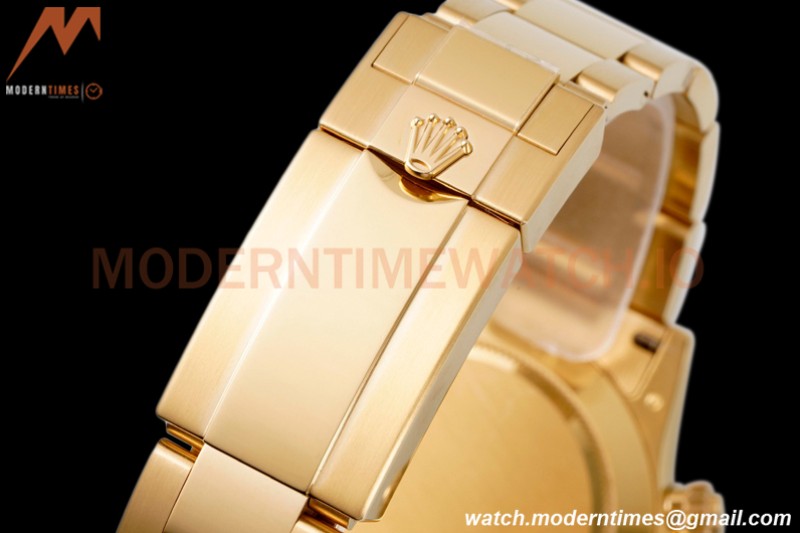 Rolex - Daytona 116508 40mm 904L YG/YG Blk/Gold/Diam King SH4130