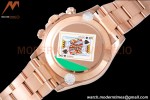 Rolex - Daytona 116505 40mm 904L RG/RG RG/Blk/Stk King SH4130