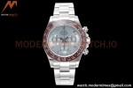 Rolex - Daytona 116506 40mm 904L Ceramic SS/SS Ice Blue/Diams King SH4130
