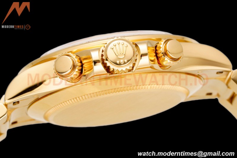 Rolex - Daytona 116508 40mm 904L YG/YG Grn/Stk King SH4130