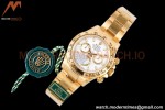 Rolex - Daytona 116508 40mm 904L YG/YG Wht/Stk King SH4130