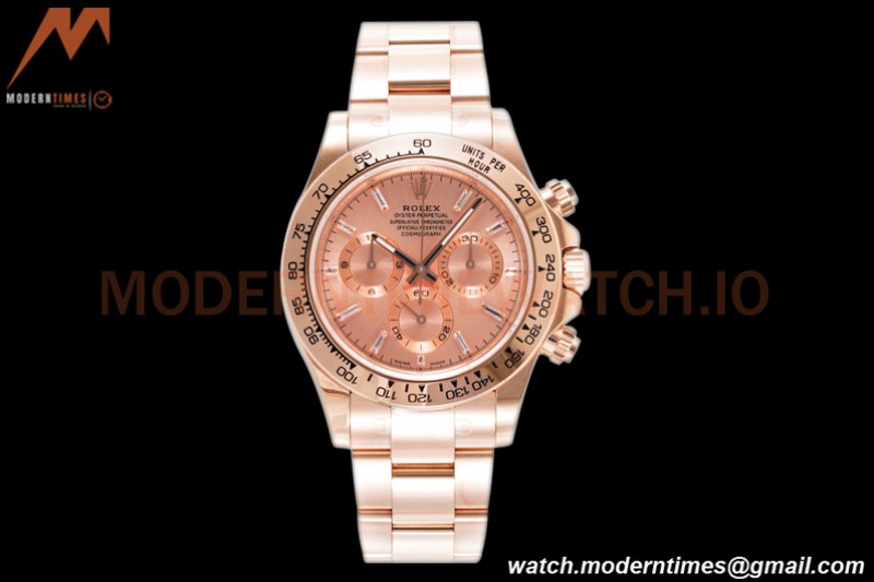 Rolex - Daytona 116505 40mm 904L RG/RG RG/Diam King SH4130