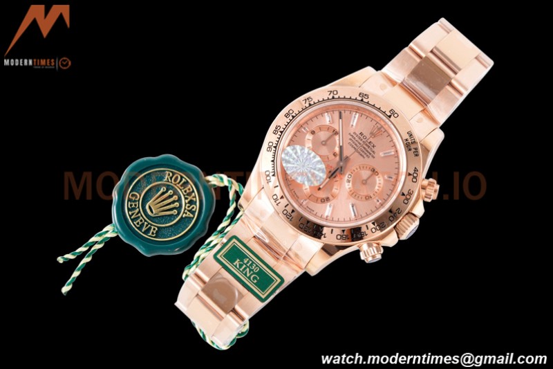 Rolex - Daytona 116505 40mm 904L RG/RG RG/Diam King SH4130