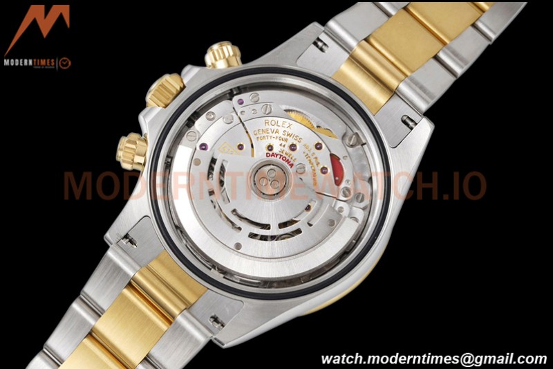 Rolex - Daytona 116503 40mm 904L YG/SS Blk/Diam King SH4130