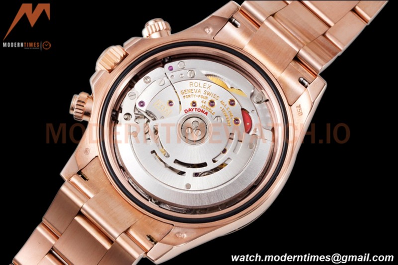 Rolex - Daytona 116505 40mm 904L RG/RG Champ/Blk/Stk King SH4130