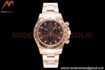 Rolex - Daytona 116505 40mm 904L RG/RG Brn/Blk/Stk King SH4130