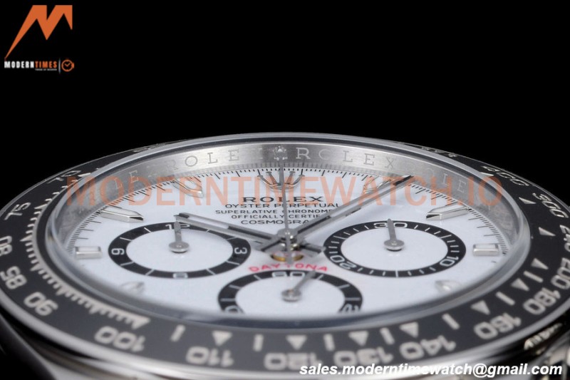 Rolex - Daytona 126500LN 40mm CER SS/SS 904L White SBF DD4802 Mod