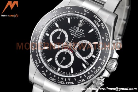 Rolex - Daytona 126500LN 40mm CER SS/SS 904L Black BTF DD4131