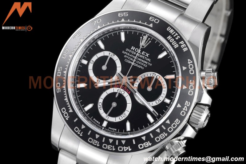 Rolex - Daytona 126500LN 40mm CER SS/SS 904L Black BTF DD4131