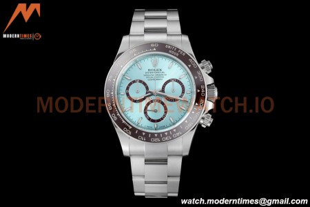 Rolex - Daytona 126506 40mm 904L Brn CER/SS I-Blu/Stk QF V5 SH4131