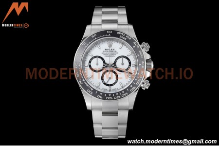 Rolex - Daytona 126500LN 40mm CER SS/SS 904L White VSF DD4131