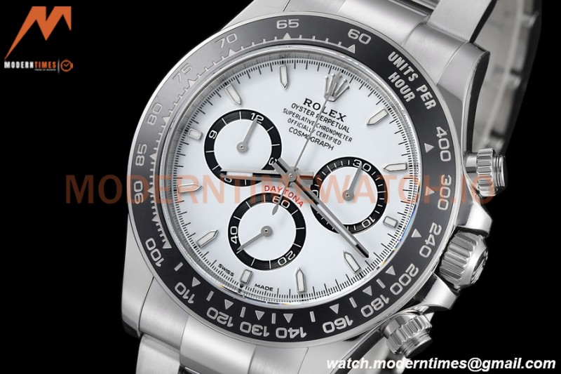 Rolex - Daytona 126500LN 40mm CER SS/SS 904L White VSF DD4131