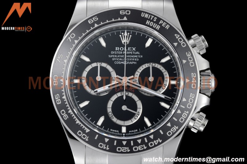 Rolex - Daytona 126500LN 40mm CER SS/SS 904L Black SBF DD4130