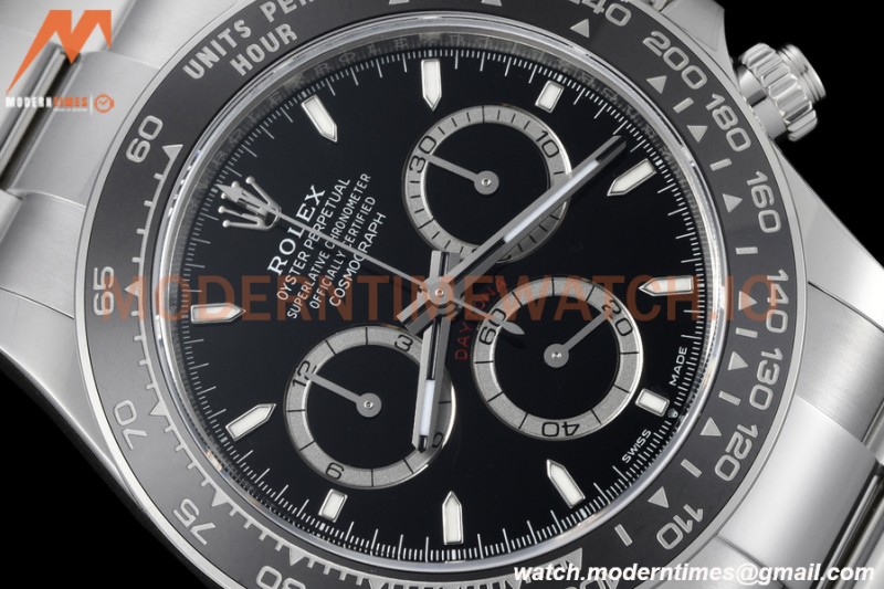 Rolex - Daytona 126500LN 40mm CER SS/SS 904L Black SBF DD4130