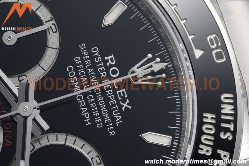Rolex - Daytona 126500LN 40mm CER SS/SS 904L Black SBF DD4130