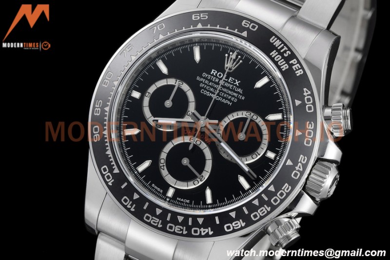 Rolex - Daytona 126500LN 40mm CER SS/SS 904L Black SBF DD4130