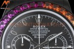 Rolex - Blaken Daytona Rainbow 40mm Diamond DLC/DLC Black/Stk TWF A4130