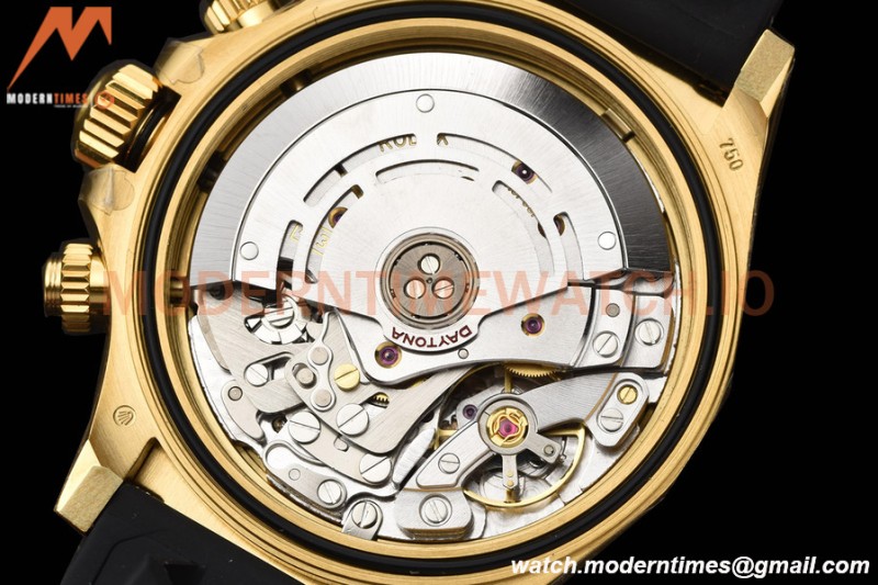 Rolex - Daytona 116518LN 40mm CER 904L YG/RU Gold/Black VSF DD4130