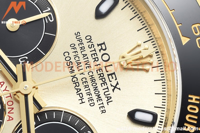 Rolex - Daytona 116518LN 40mm CER 904L YG/RU Gold/Black VSF DD4130