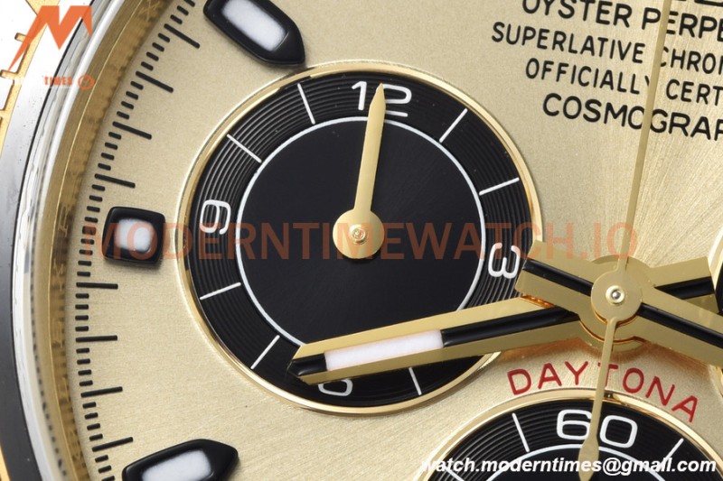Rolex - Daytona 116518LN 40mm CER 904L YG/RU Gold/Black VSF DD4130