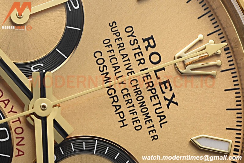 Rolex - Daytona 126518 40mm 904L Ceramic YG/RU Gold/Gold ARF DD4131