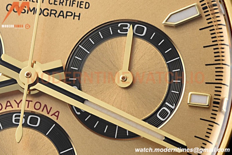 Rolex - Daytona 126518 40mm 904L Ceramic YG/RU Gold/Gold ARF DD4131