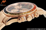 Rolex - Daytona Rainbow 116595 RBOW 40mm RG/RG Black/Dia ZF SH4130