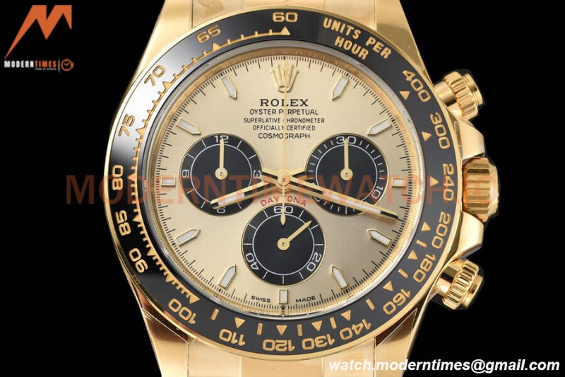 Rolex - Daytona 126518LN 40mm CER 904L YG/RU Gold/Black VSF DD4131