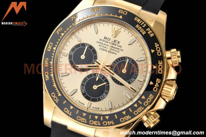Rolex - Daytona 126518LN 40mm CER 904L YG/RU Gold/Black VSF DD4131