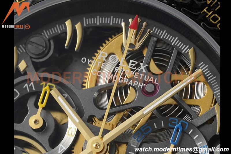 Rolex - Daytona 40mm Rose Gold FC/NY Abaric Skeleton Dial DIWF SA4130
