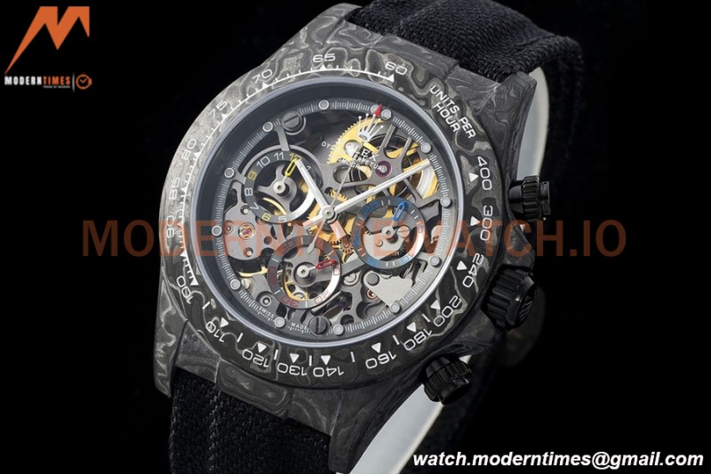 Rolex - Daytona 40mm Black FC/NY Skeleton Dial DIWF SA4130