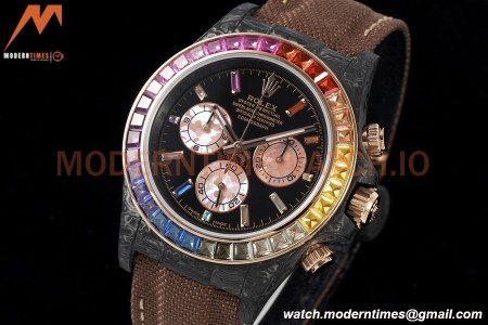 Rolex - Daytona 40mm Rainbow Sunray FC/NY Dia/Blk DIWF SA4130