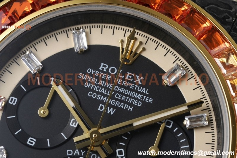 Rolex - Daytona 40mm Rainbow Sunray FC/NY Dia/Wht/Blk DIWF SA4130