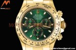 Rolex - Daytona 116508 40mm Tungsten Gain Weight YG/YG Green CTF DD4130