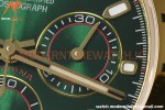 Rolex - Daytona 116508 40mm Tungsten Gain Weight YG/YG Green CTF DD4130
