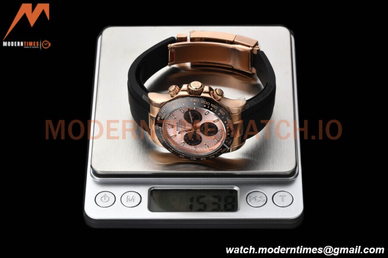 Rolex - Daytona 116515LN 40mm Tungsten Gain Weight Cer RG/RU Champ/Blk CTF DD4130