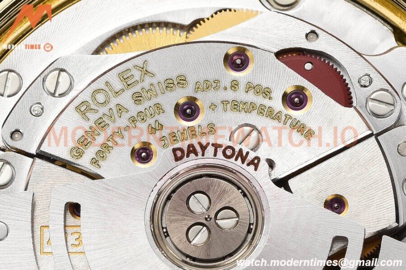 Rolex - Daytona 116518LN 40mm Tungsten Gain Weight Cer YG/RU Champ/Blk CTF DD4130