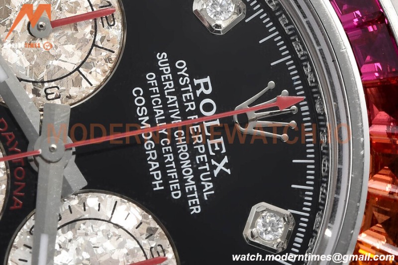 Rolex - Daytona 116599 RBOW 40mm Tungsten Gain Weight TU/TU Blk/Dia CTF DD4130