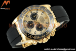 Rolex - Daytona 116518LN 40mm Tungsten Gain Weight Cer YG/RU Champ/Blk ZF SH4130